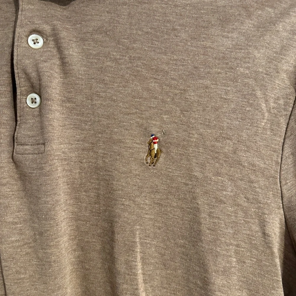Ralph Lauren Men's Brown Soft Cotton Polo Shirt - All Fits